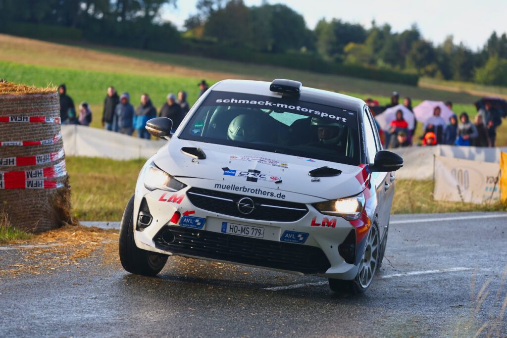 Liam Müller bei der Rallye Hinterland