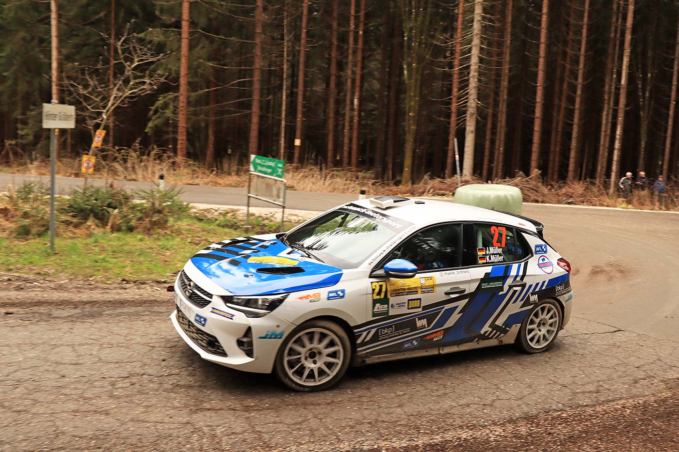 Jonas Müller bei der Lavanttal Rallye 2023