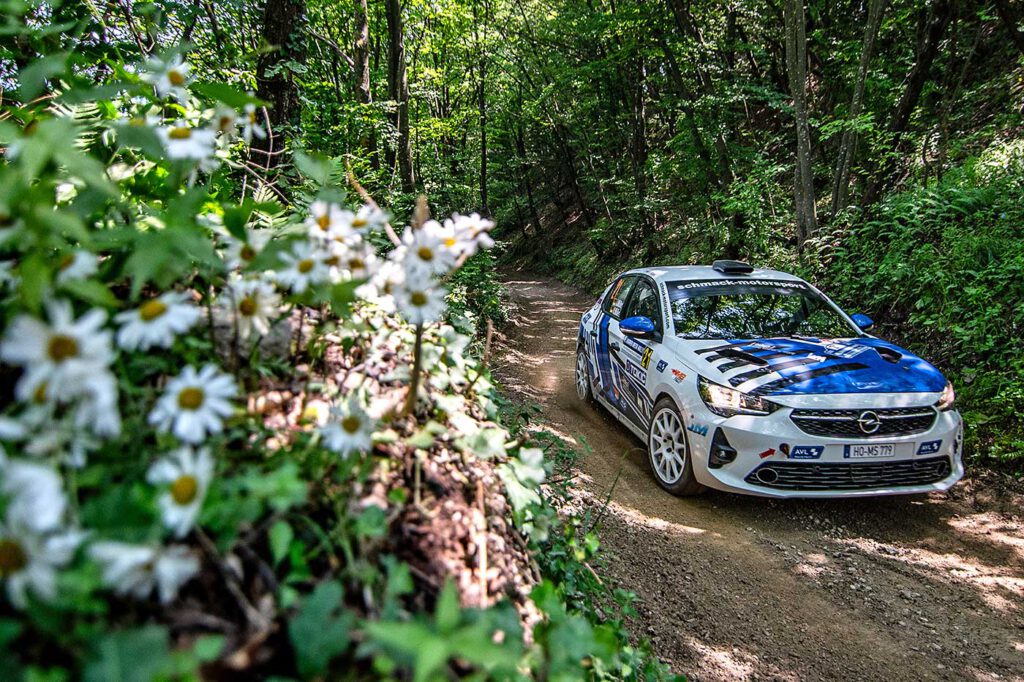 Jonas Müller bei der Zagreb Delta Rally 2023 