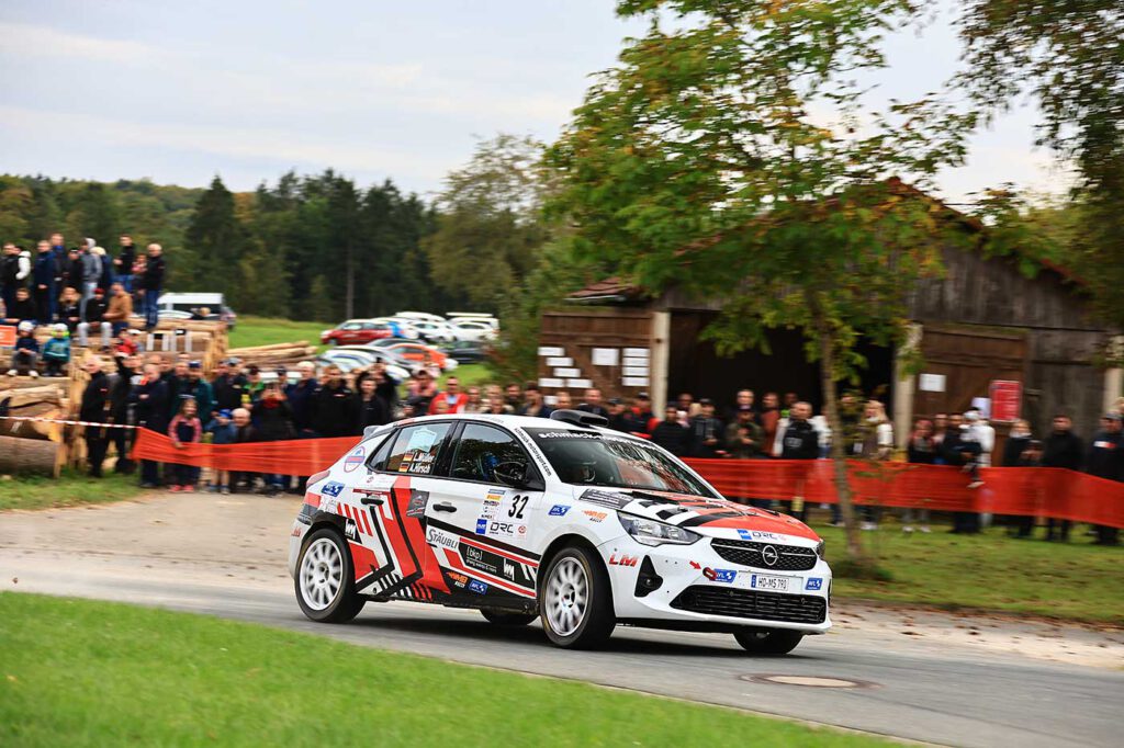 Liam Müller bei der 42. ADAC Stäubli Rallye Fränkische Schweiz