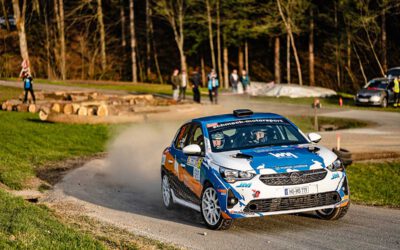 Jonas Müller bei Rebenland Rallye nur knapp am Podium vorbei