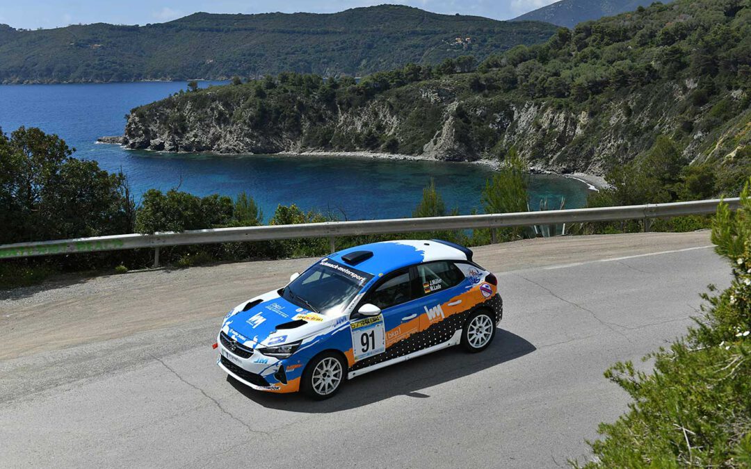 Starke Leistung bei Rally Elba