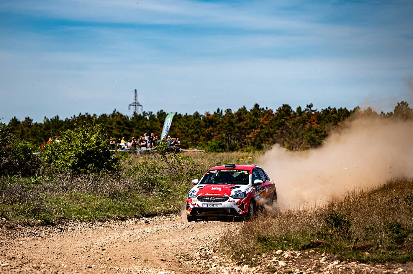 Liam Müller bei der Rally Ungarn 2024