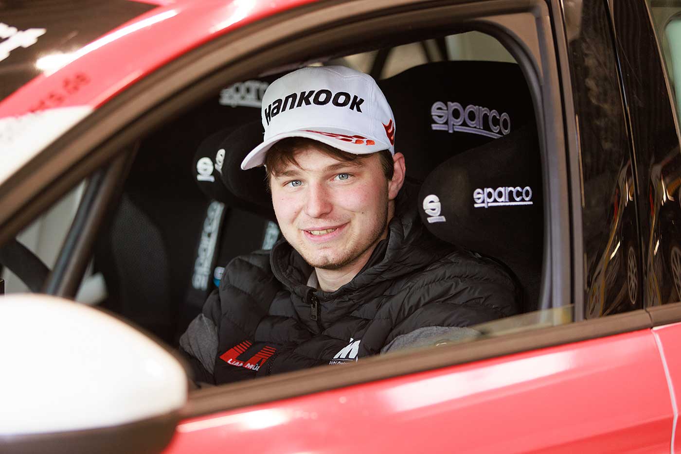 Rally-Pilot Liam Müller