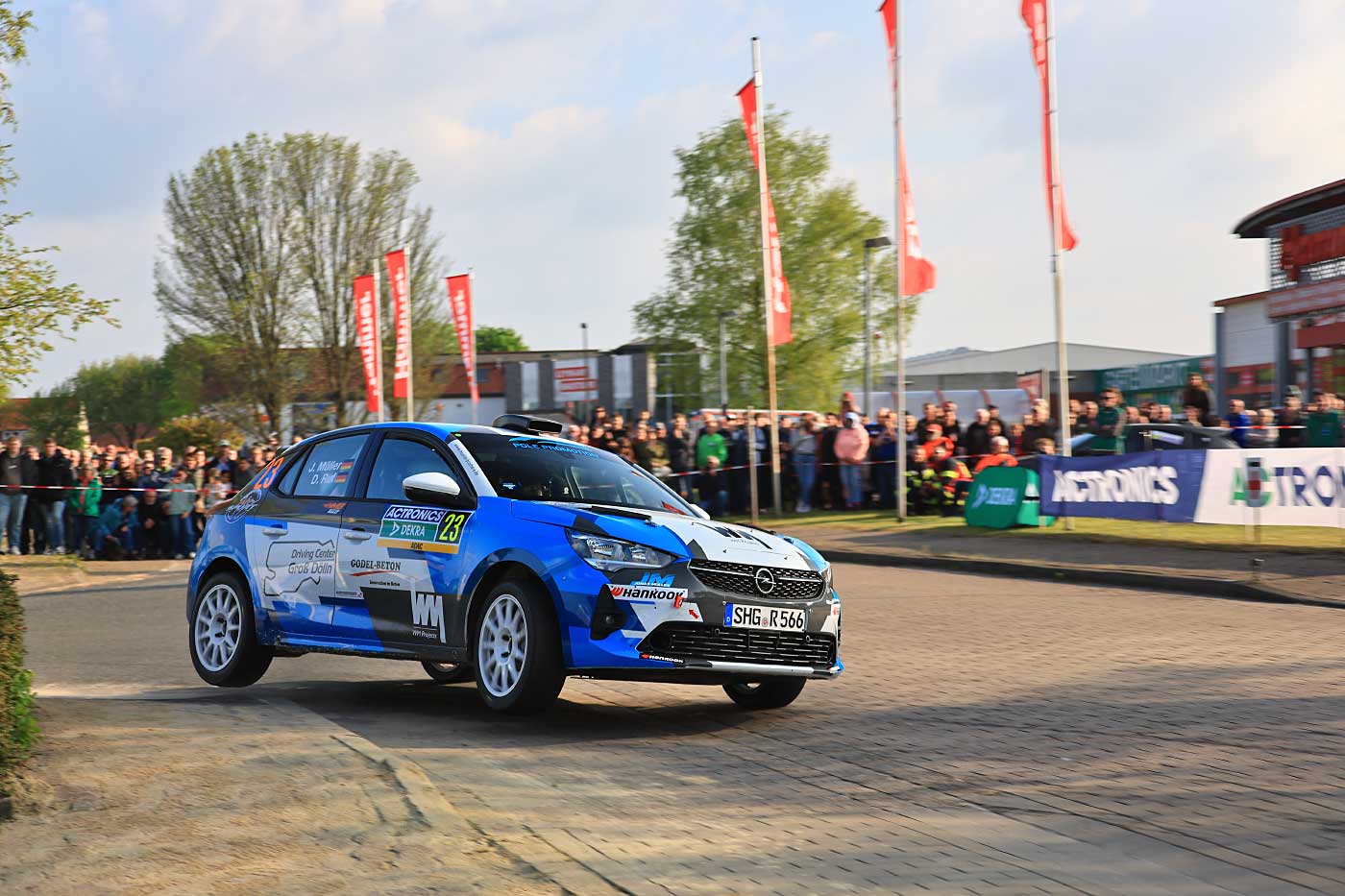 Jonas Müller bei der Rallye Sulingen 2025